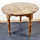 Early 19th Century Antique Pine Cricket Table