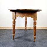 Early 19th Century Antique Pine Cricket Table
