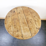 Early 19th Century Antique Pine Cricket Table