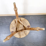Early 19th Century Antique Pine Cricket Table