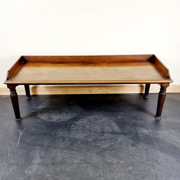 Antique Mahogany Bench