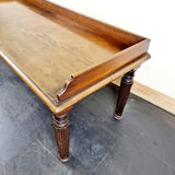 Antique Mahogany Bench