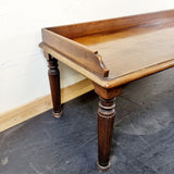 Antique Mahogany Bench