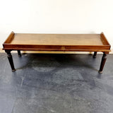 Antique Mahogany Bench