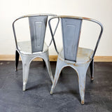 Pair of Original Tolix Industrial Chairs
