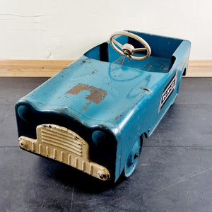 Antique Blue Pedal Car