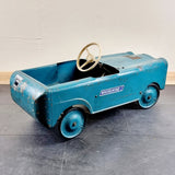 Antique Blue Pedal Car