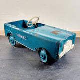 Antique Blue Pedal Car