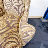 Pair of Queen Anne Style Wingback Chairs