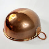 Large Victorian Copper Mixing Bowl