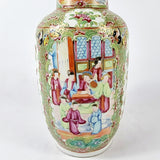 19th Century Chinese Cantonese Famille Rose Vase