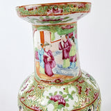 19th Century Chinese Cantonese Famille Rose Vase