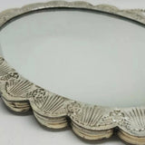 Ottoman Turkish Cemal 900 Silver Marriage Mirror - Attrells