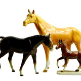 Large Beswick Palomino Horse and 2 others - Attrells