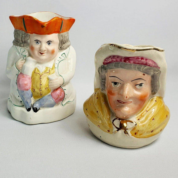 2x 19th Century Toby Jugs - Attrells