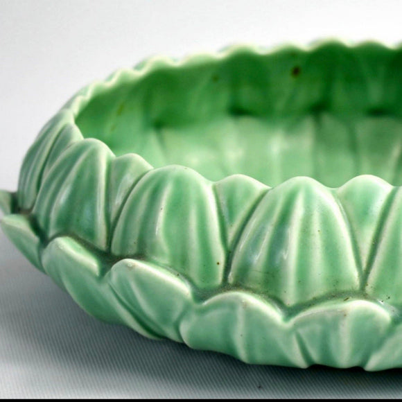 Wdae Royal Jade Lotus Bowl / Dish - Attrells