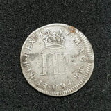 1687 James II Silver Threepence Coin - Attrells