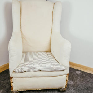 Beautiful Wingback Fireside Chair 19th century - Attrells