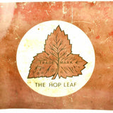Trade Mark The Hop Leaf Enamel Sign