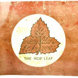 Trade Mark The Hop Leaf Enamel Sign