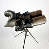 WWII German Beh OX D.F. Anti Flak Binoculars on Stand