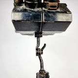 WWII German Beh OX D.F. Anti Flak Binoculars on Stand