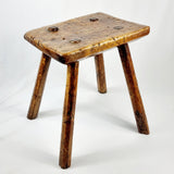 18th Century Elm Milking Stool