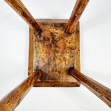 18th Century Elm Milking Stool