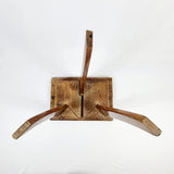 Pair of Antique Elm Milking Stools