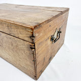 19th Century Anglo Indian Teak Writing Box