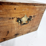 19th Century Anglo Indian Teak Writing Box
