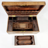 19th Century Anglo Indian Teak Writing Box