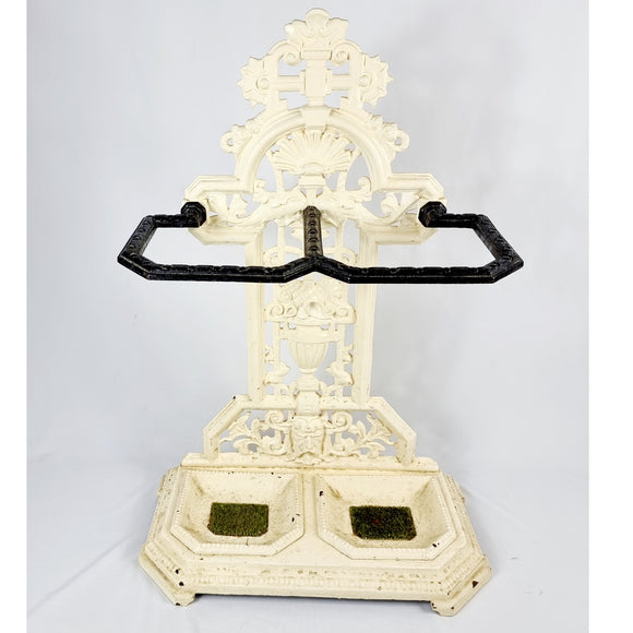 Victorian Coalbrookdale Cast Iron Umbrella Stand