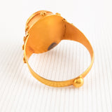 Antique Roman Style Grand Tour Gold Intaglio Ring