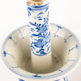 A Pair of 19th Century Blue and White Chinese Incense Burners