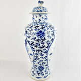 19th Century Chinese Blue and White Bulbous Vase