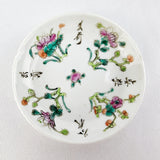 Pair of Cantonese Chinese Rice Bowls with a Plate