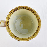 Pink Prattware Mug Depicting Cavalier at Inn
