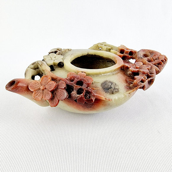 Carved Chinese Soapstone Teapot