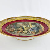Prattware Tazza Depicting Highland Music, Sir Edwin Landseer R.A.