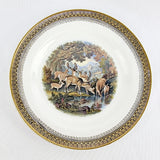 Prattware Plate No.123 Deer Drinking From the Stream