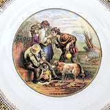 Prattware Plate No.123 Lend A Bite