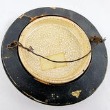 Prattware Pot Lid Titled A Pair