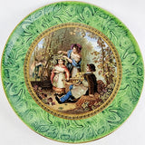 Prattware Plate The Crown of Hops by W.F.Witherington