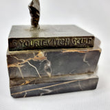 Art Deco Bronze Figure Serge Yourievitch Sculp la Danseuse Nattova