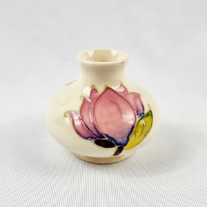 Walter Moorcroft Hibiscus Flower Magnolia Vase