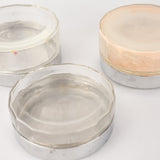 Three Vintage Powder Pots