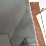 Art Deco Smoked Copper Mirror