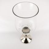 Large Glass Hurricane Lamp