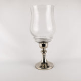 Large Glass Hurricane Lamp
